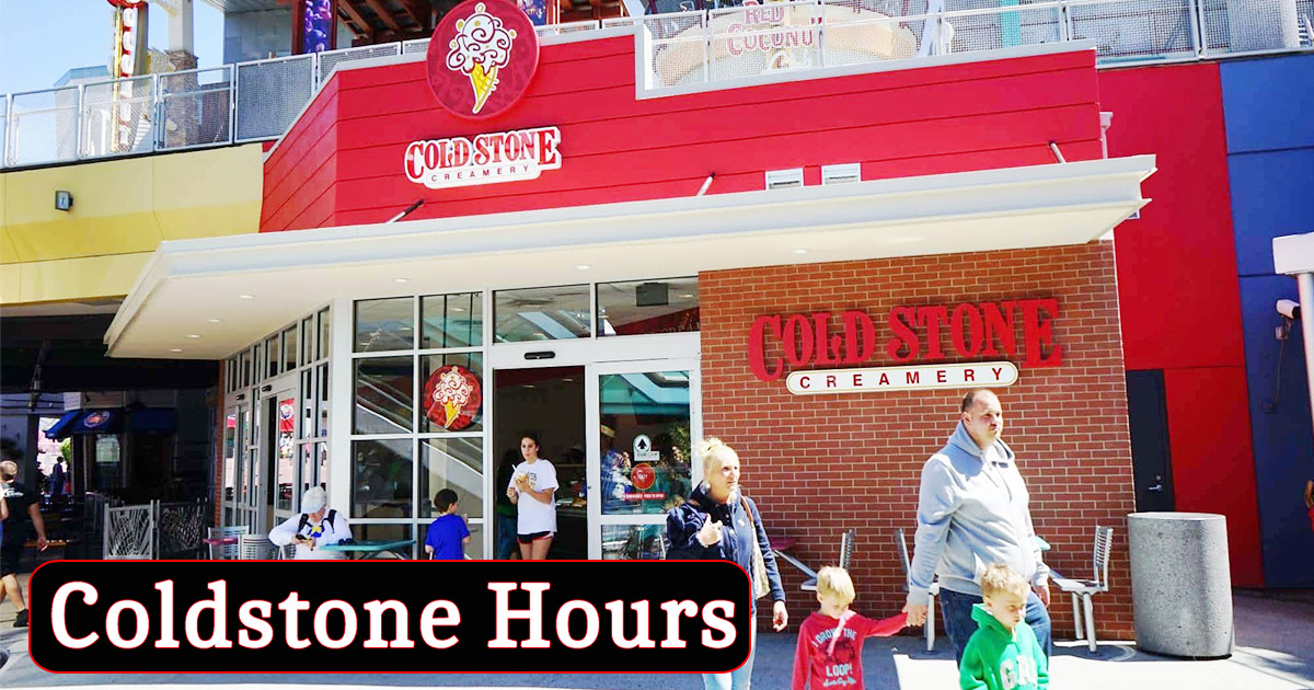 coldstone hours