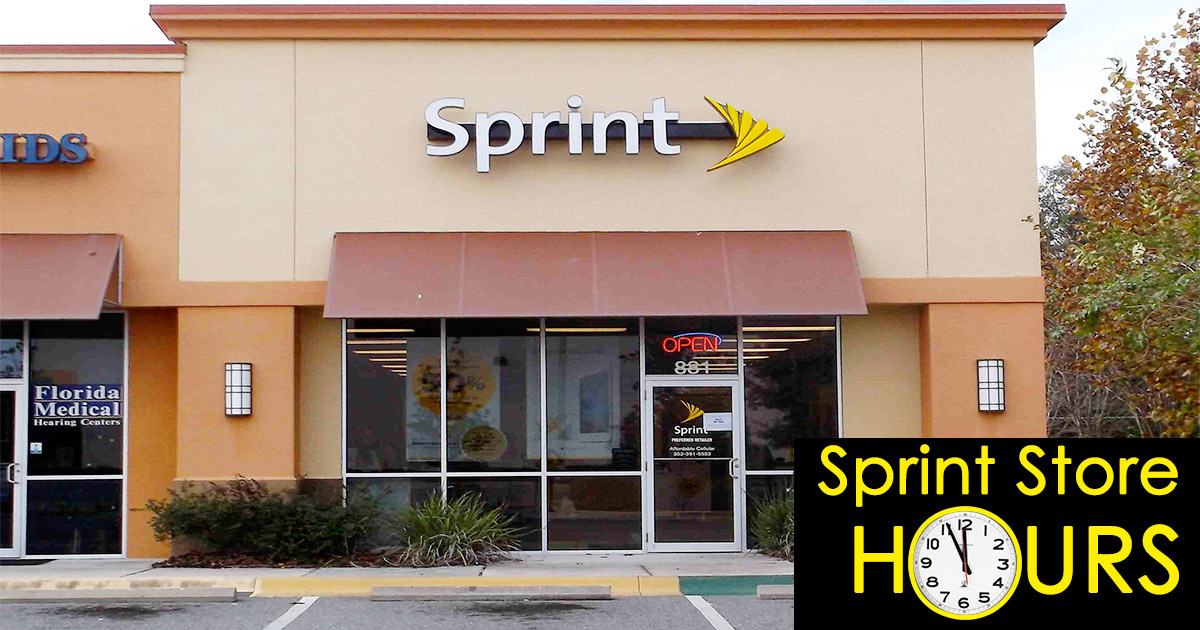 Sprint Store Hours, Near Me | Holiday Hours, Opening ...