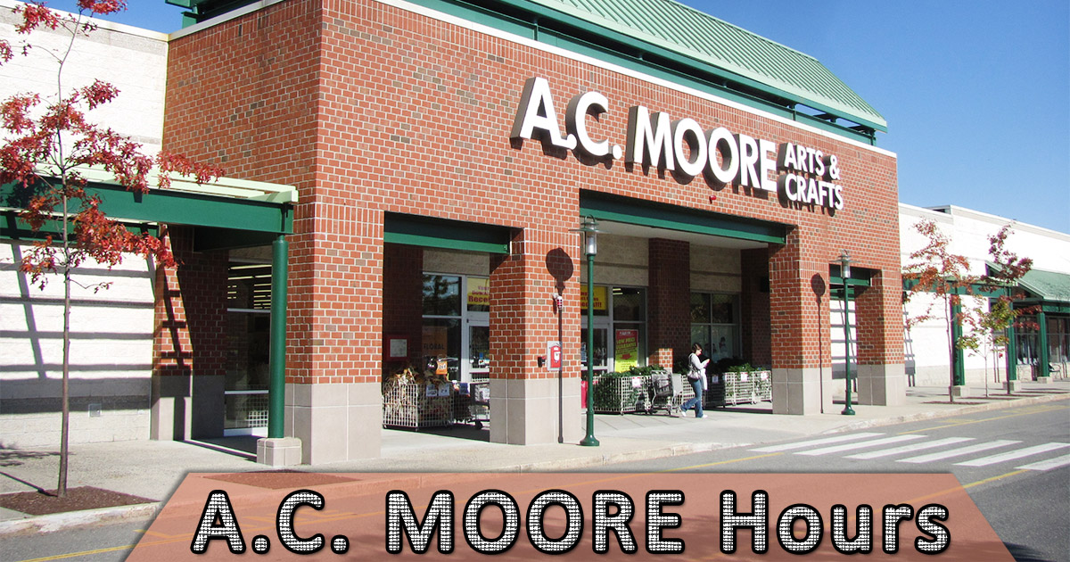 ac moore hours
