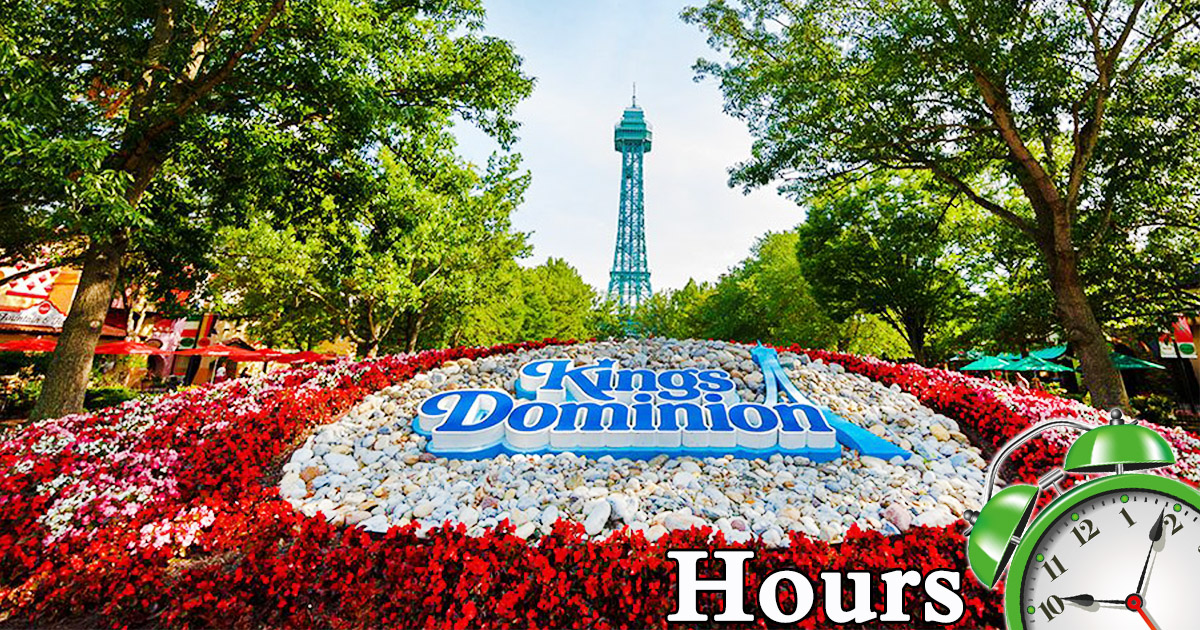 kings dominion hours