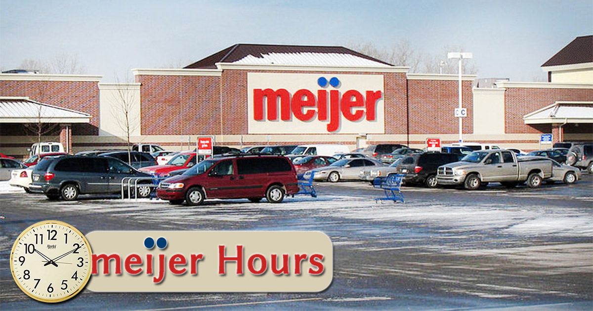 meijer hours