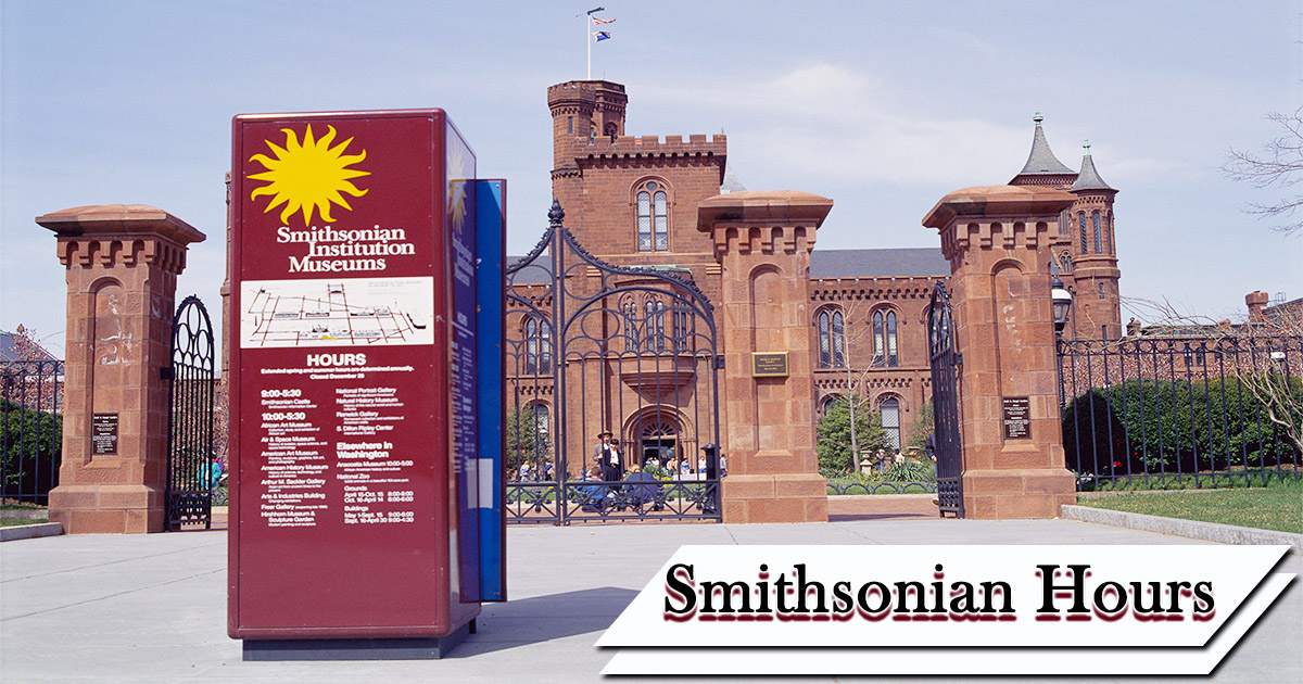 Smithsonian hours