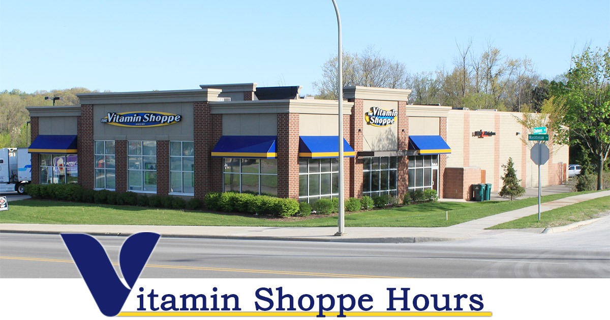 vitamin shoppe hours