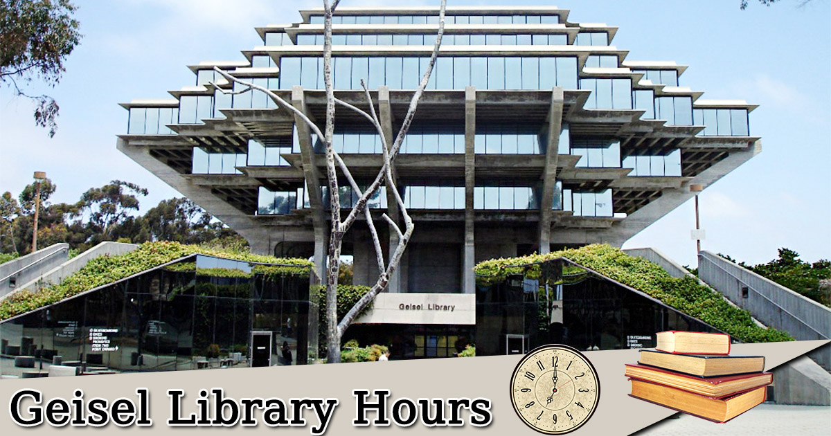 geisel library hours