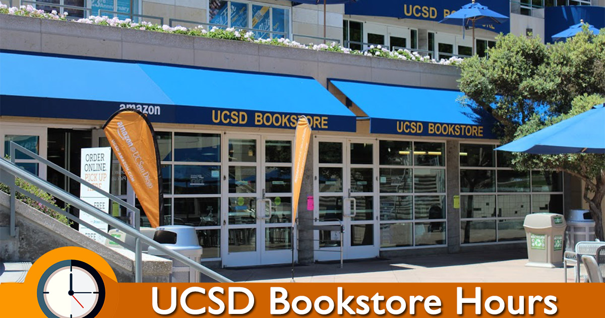 ucsd bookstore hours