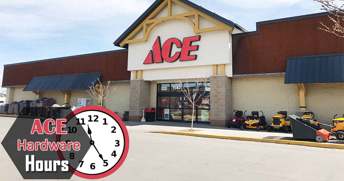 Ace Hardware Hours