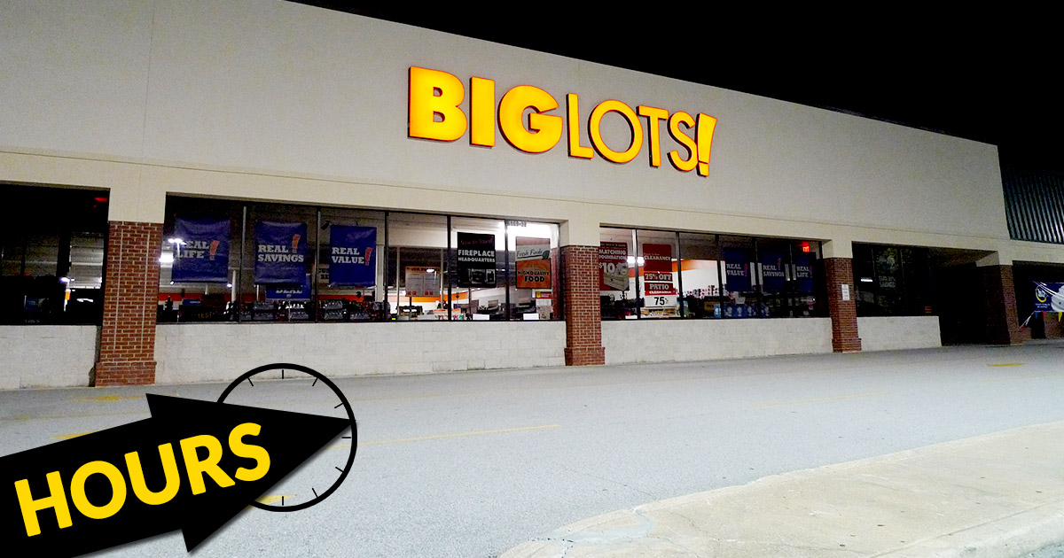 Big Lots Hours