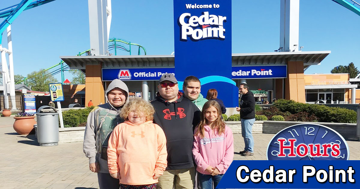 Cedar Point Hours