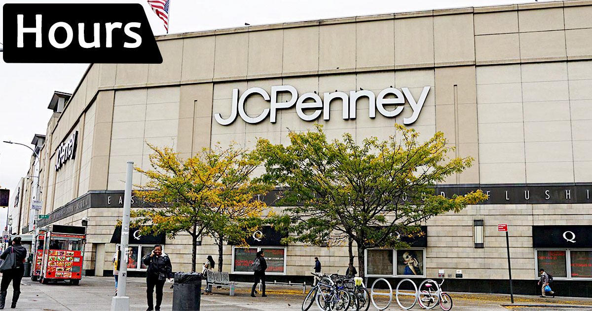 Jcpenney Hours Of Operation Open Closed Holiday Hours Near Me