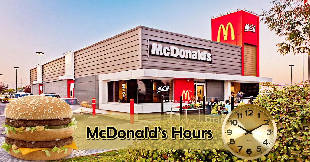 Mcdonalds Hours