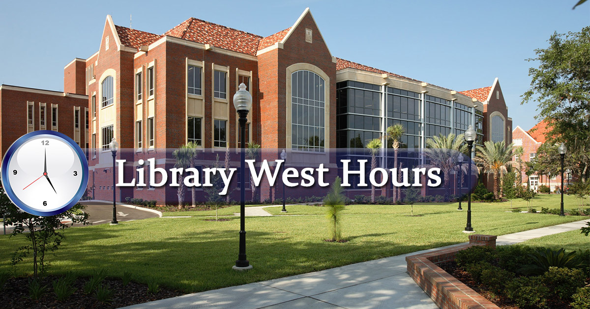 Library West Hours