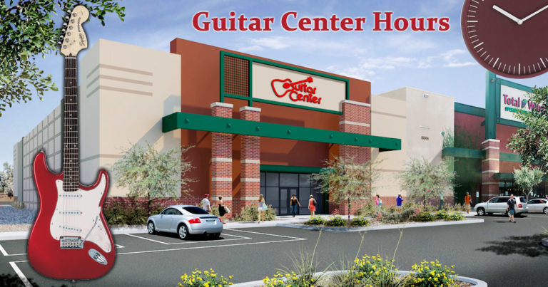 Guitar Center Hours