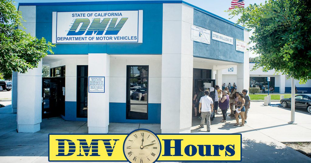 DMV Hours on Weekdays Holidays, Saturday Open Locations